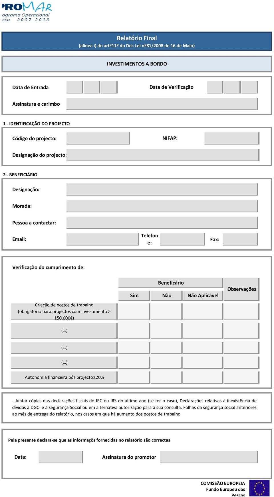 projectos com investimento > 150.