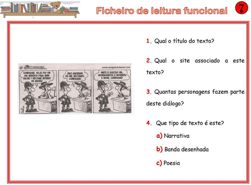 Quantas personagens fazem parte deste diálogo?