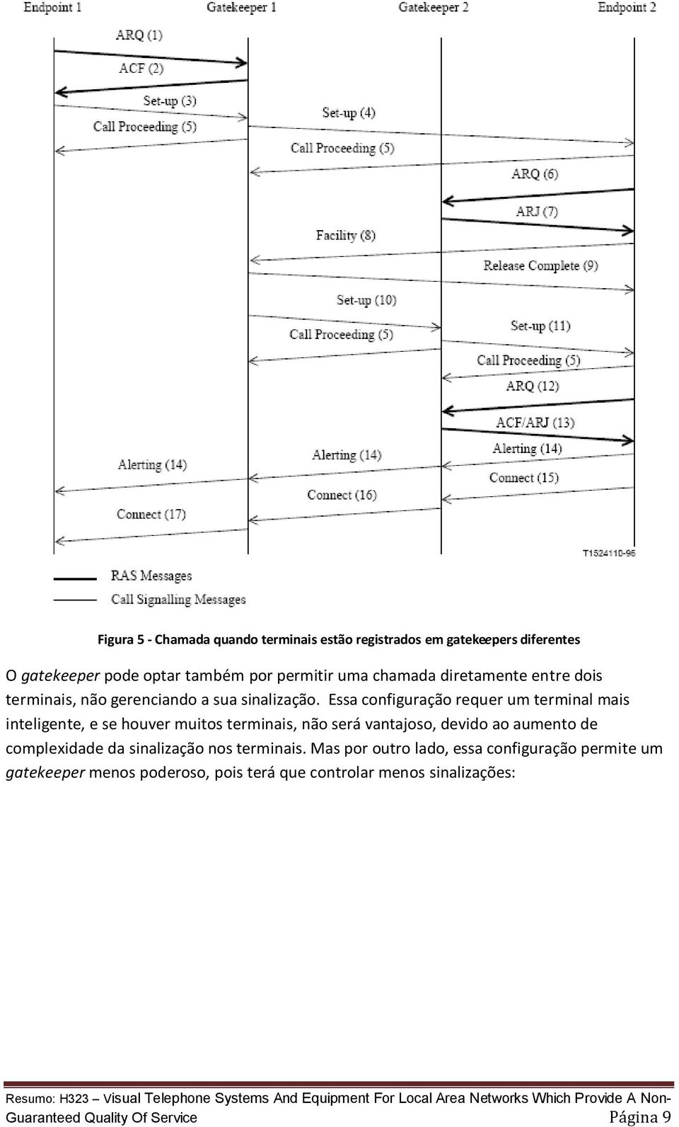 Essa configuração requer um terminal mais inteligente, e se houver muitos terminais, não será vantajoso, devido ao aumento de