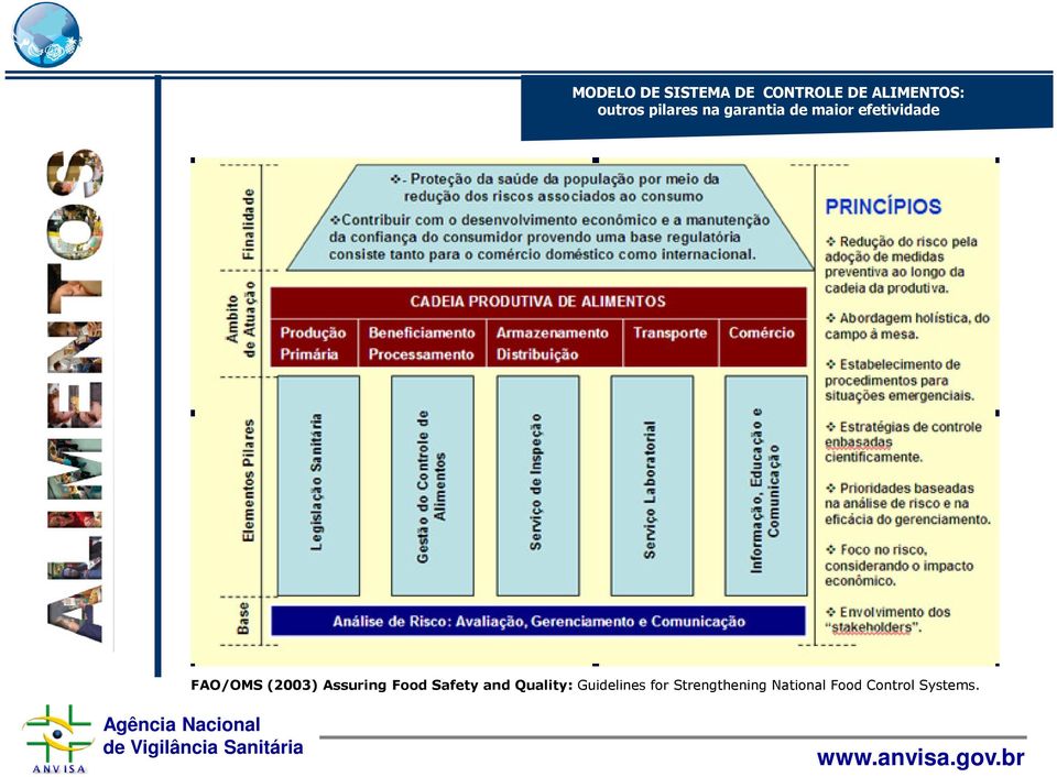 FAO/OMS (2003) Assuring Food Safety and Quality: