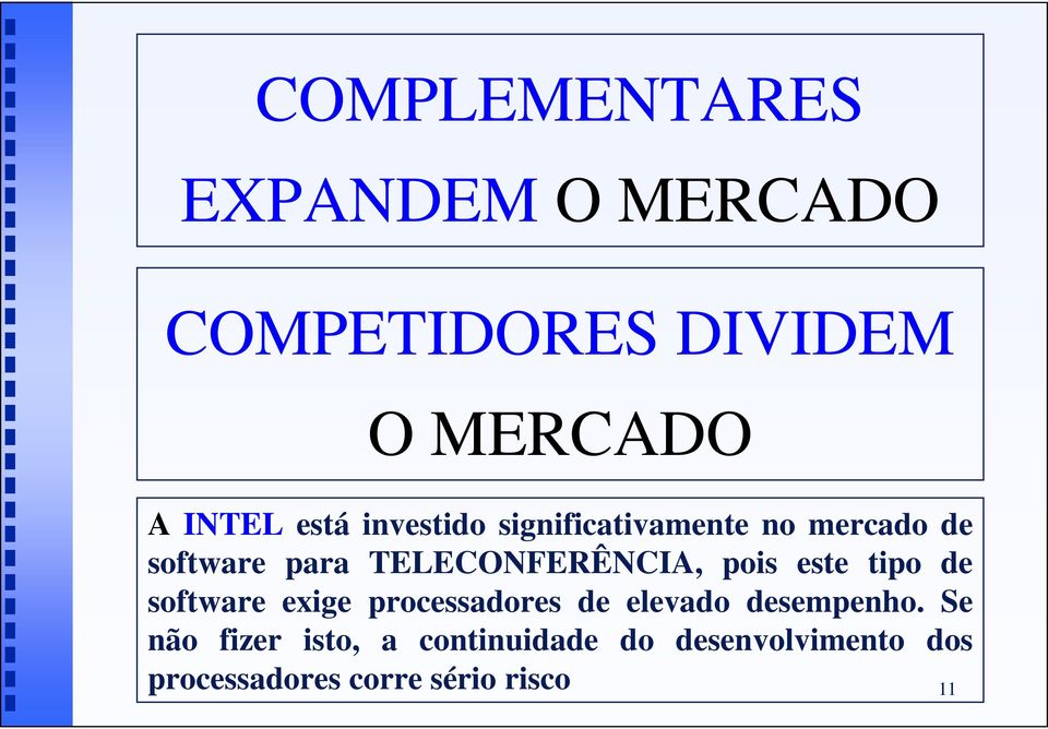 este tipo de software exige processadores de elevado desempenho.