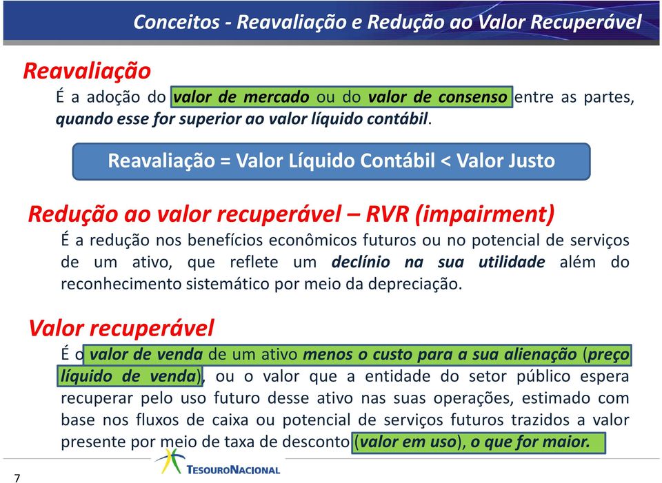 declínio na sua utilidade além do reconhecimento sistemático por meio da depreciação.