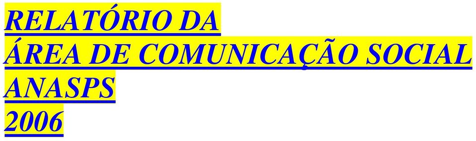 COMUNICAÇÃO