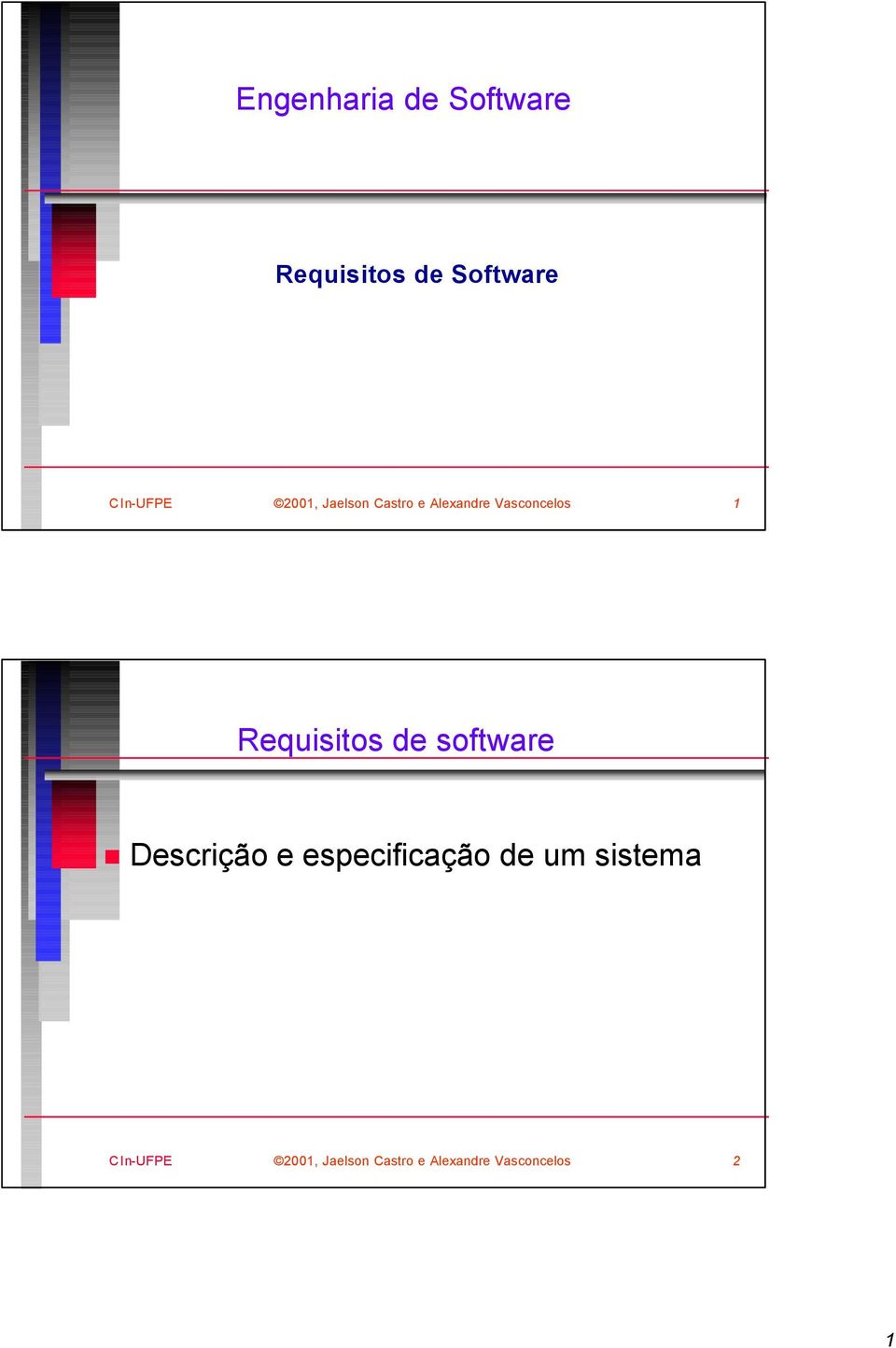 Requisitos de software