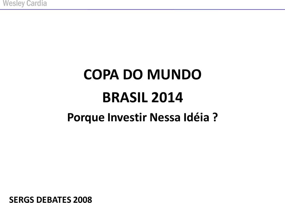 MUNDO BRASIL 2014
