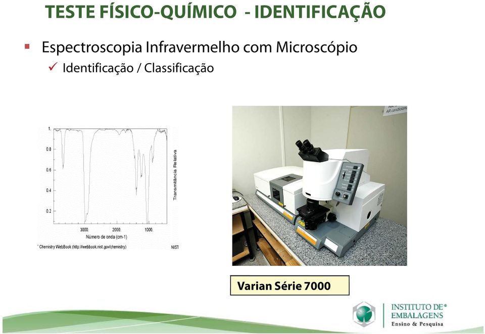 Infravermelho com Microscópio