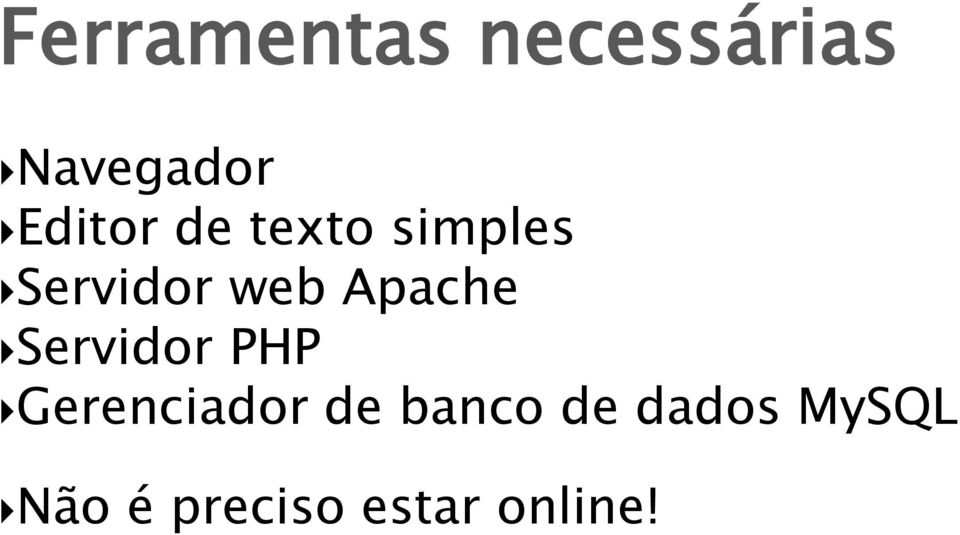 Apache Servidor PHP Gerenciador de