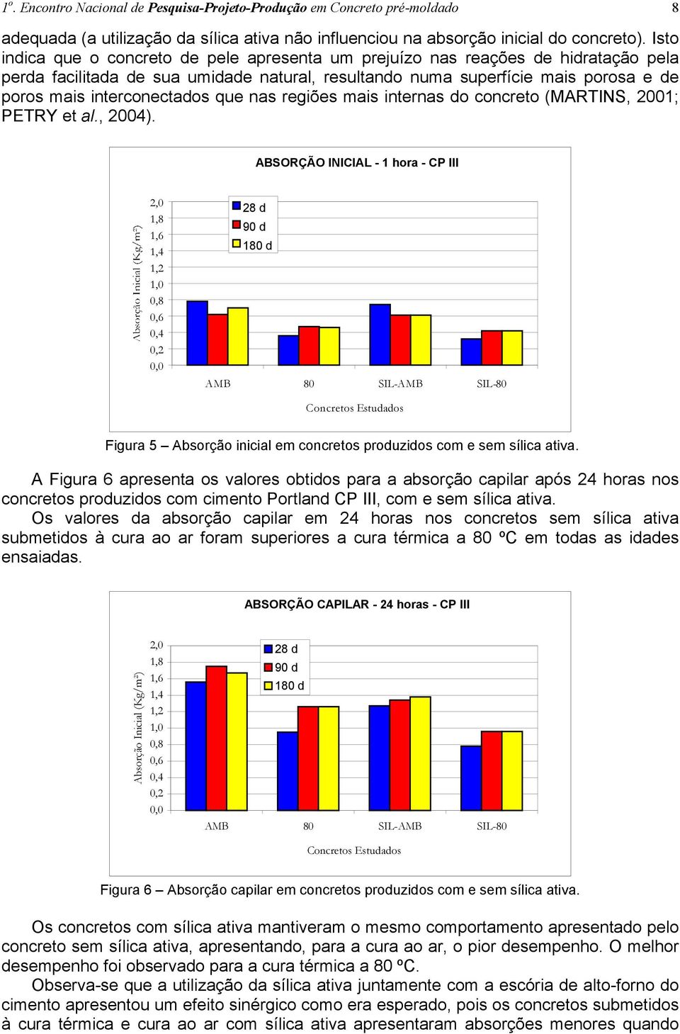 que nas regiões mais internas do concreto (MARTINS, 2001; PETRY et al., 2004).