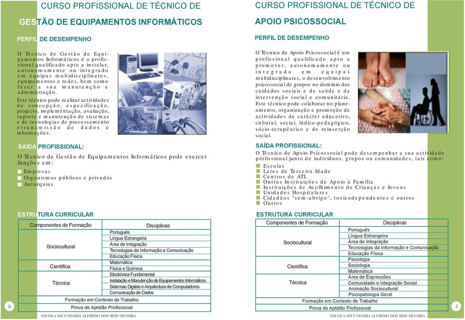 Este técnico pode realizar actividades de concepção, especificação, projecto, implementação, avaliação, suporte e manutenção de sistemas e de tecnologias de processamento etransmissão de dados e