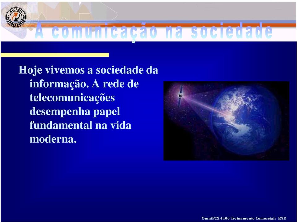 A rede de telecomunicações