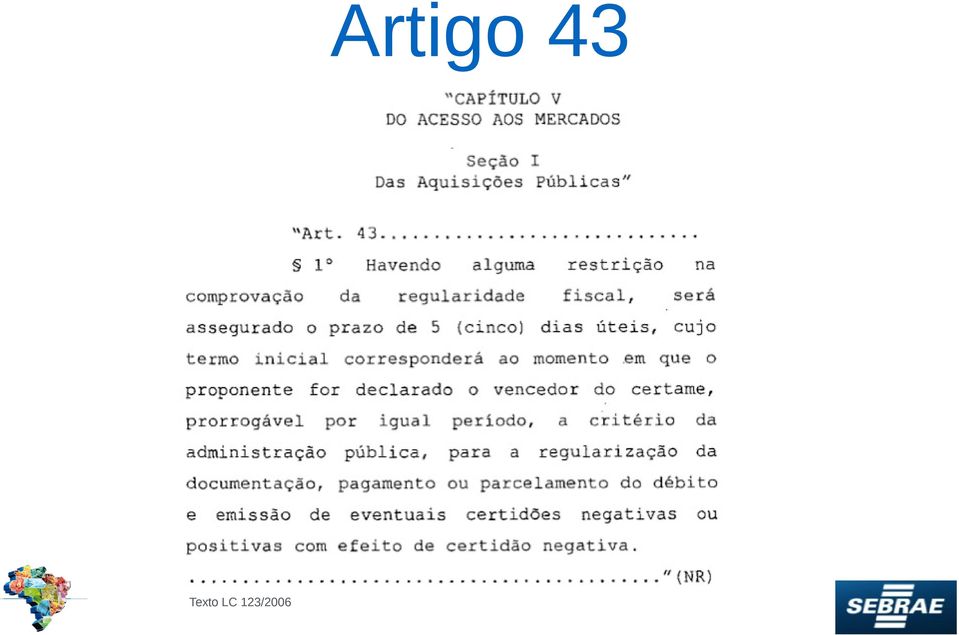 Artigo 43