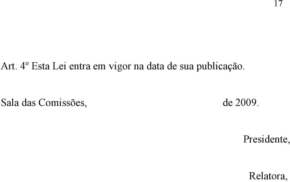 na data de sua publicação.