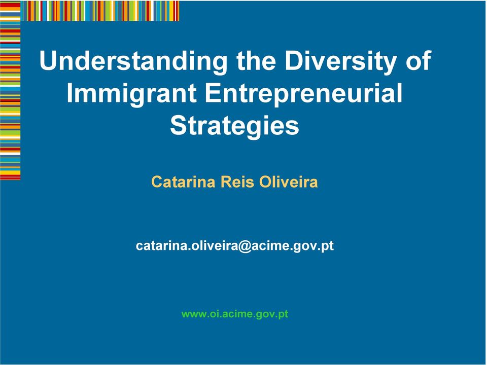 Strategies Catarina Reis Oliveira