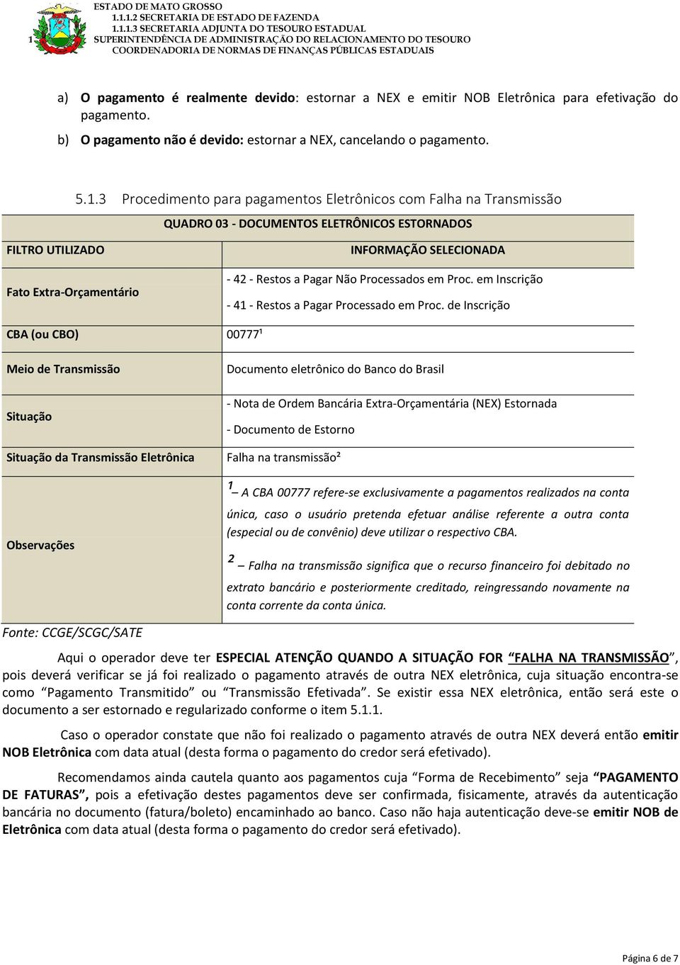 em Inscrição - 41 - Restos a Pagar Processado em Proc.