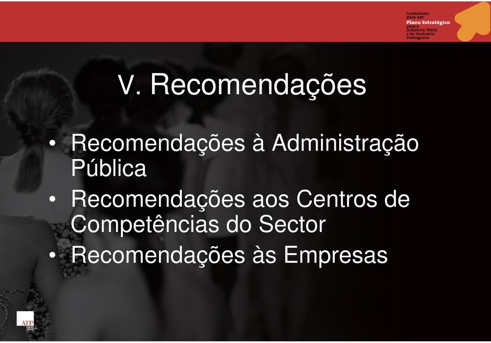 Recomendações aos Centros de