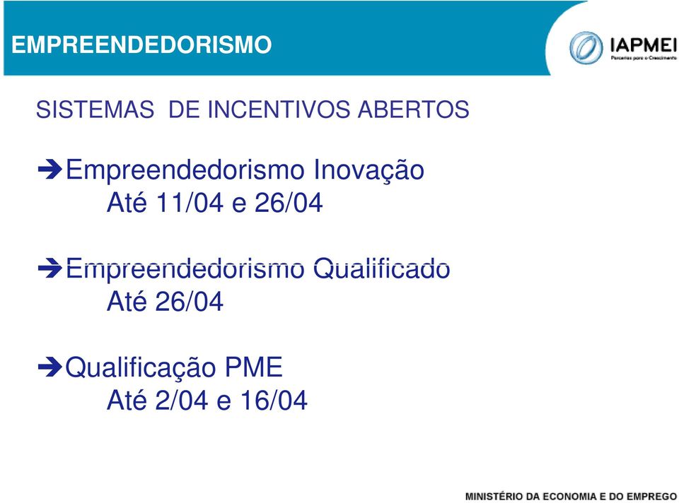 e 26/04 Empreendedorismo Qualificado