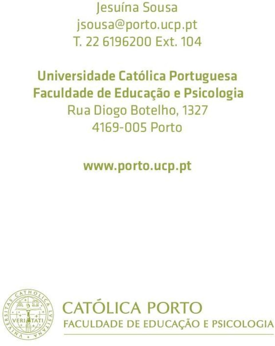 104 Universidade Católica Portuguesa