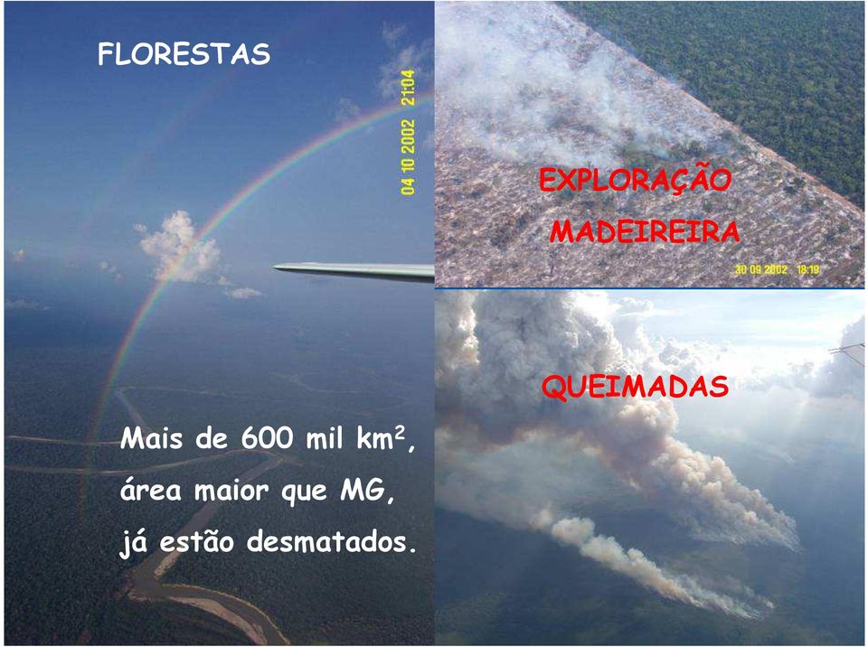 de 600 mil km 2, área