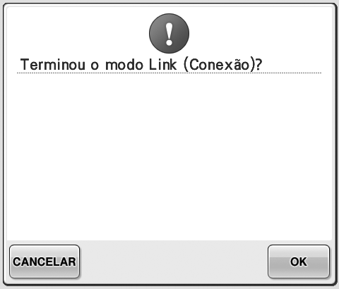 Para abrir outro desenho enviado do b computador, toque em e então repita o procedimento iniciando no passo 8 para continuar a bordar.