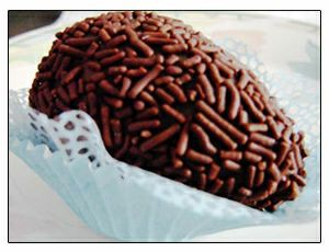 Brigadeiro Tempo de Preparo:25min Rendimento:30 porções Ingredientes 1 lata de leite condensado 1 colher de sopa de margarina sem sal 7 colheres rasas das de sopa de Nescau ou 4 colheres de sopa de