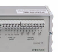 Transdutor inteligente - unidade de processamento digital Linha ETE300 Multimedidor para instalação no fundo do painel Transdutor confi gurável para todas as variáveis de grandezas elétricas URMS;