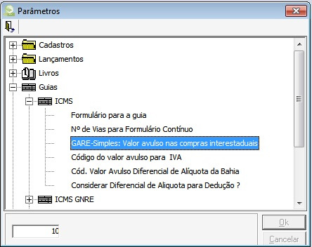 Vale ressaltar que os códigos e descrições utilizados são apenas sugestões, podendo ser utilizados outros códigos e outras descrições, sendo o importante neste cadastro marcar a opção de Totalização