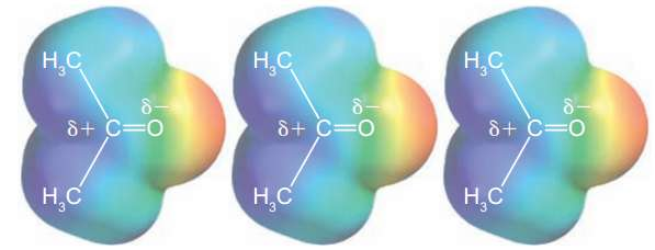 Dipolo-Dipolo Permanente (DDP) Ocorrem em moléculas polares.