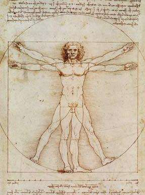 HISTÓRICO Já no século I a.c., Vitrúvio demonstrou a proporcionalidade entre as partes do corpo humano e chamou a atenção para a necessidade de projetar as edificações a partir do mesmo princípio.