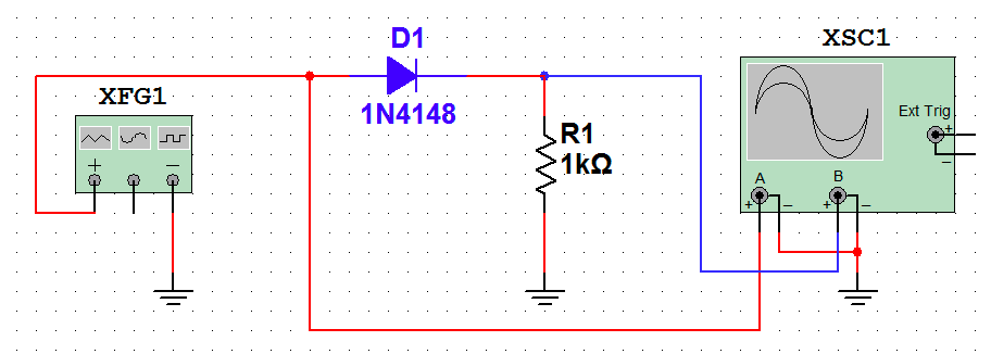 Figura 8 Circuio para simulações dese iem no Mulisim Suden Ediion 11. 5.1 SINAL DE ENTRADA SENOIDAL A forma de onda da ensão de enrada é mosrada na Figura 9.