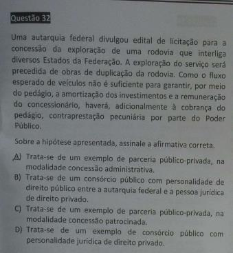 QUESTÃO 32 - RESPOSTA: Letra C.