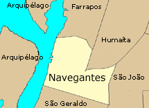 ÁREA 1-1 Bairro Navegantes Em relação ao território de projeto do 4º Distrito, o bairro Navegantes possui parcelas dentro das 3 Áreas em estudo.