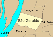 ÁREA 1-1 Bairro São Geraldo Maior parte do Bairro São Geraldo encontra-se inserido na Área 1 de estudo do 4º Distrito.