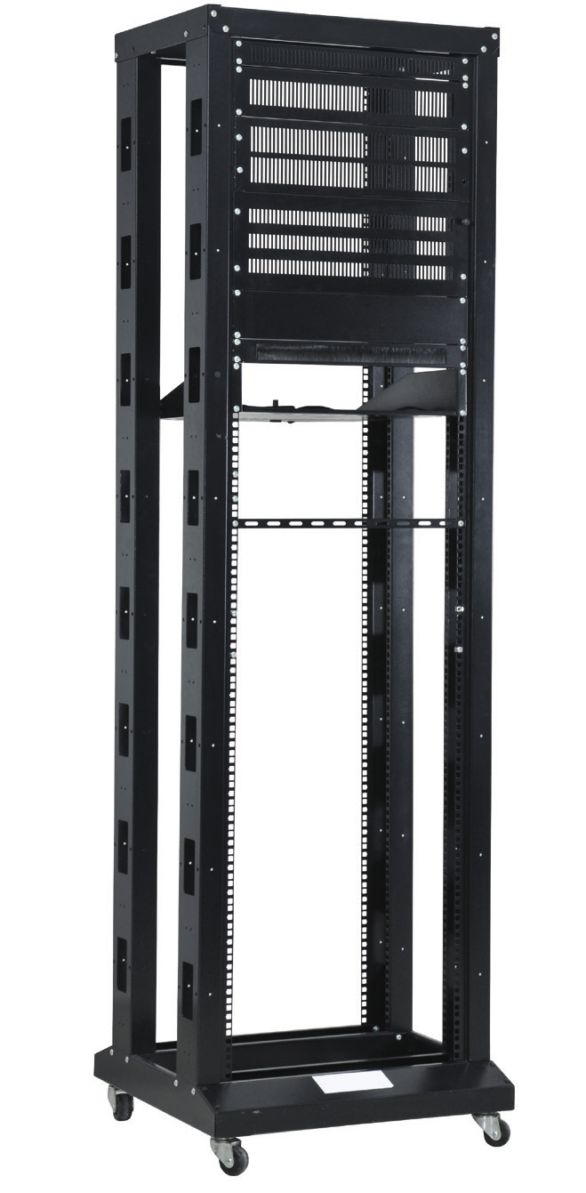 CATÁLOGO RACKS / RACK ABERTO RACKS RACK ABERTO SÉRIE PYXIS 1 O Rack Pyxis foi desenhado para aplicações específicas de Networking com baixa ventilação.