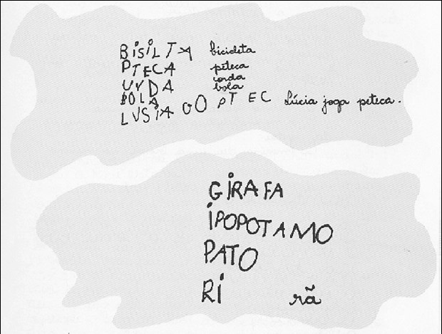 Nessa fase, o professor deve instigar a criança no sentido de reflexão sobre o sistema linguístico pela observação da escrita alfabética. 6.