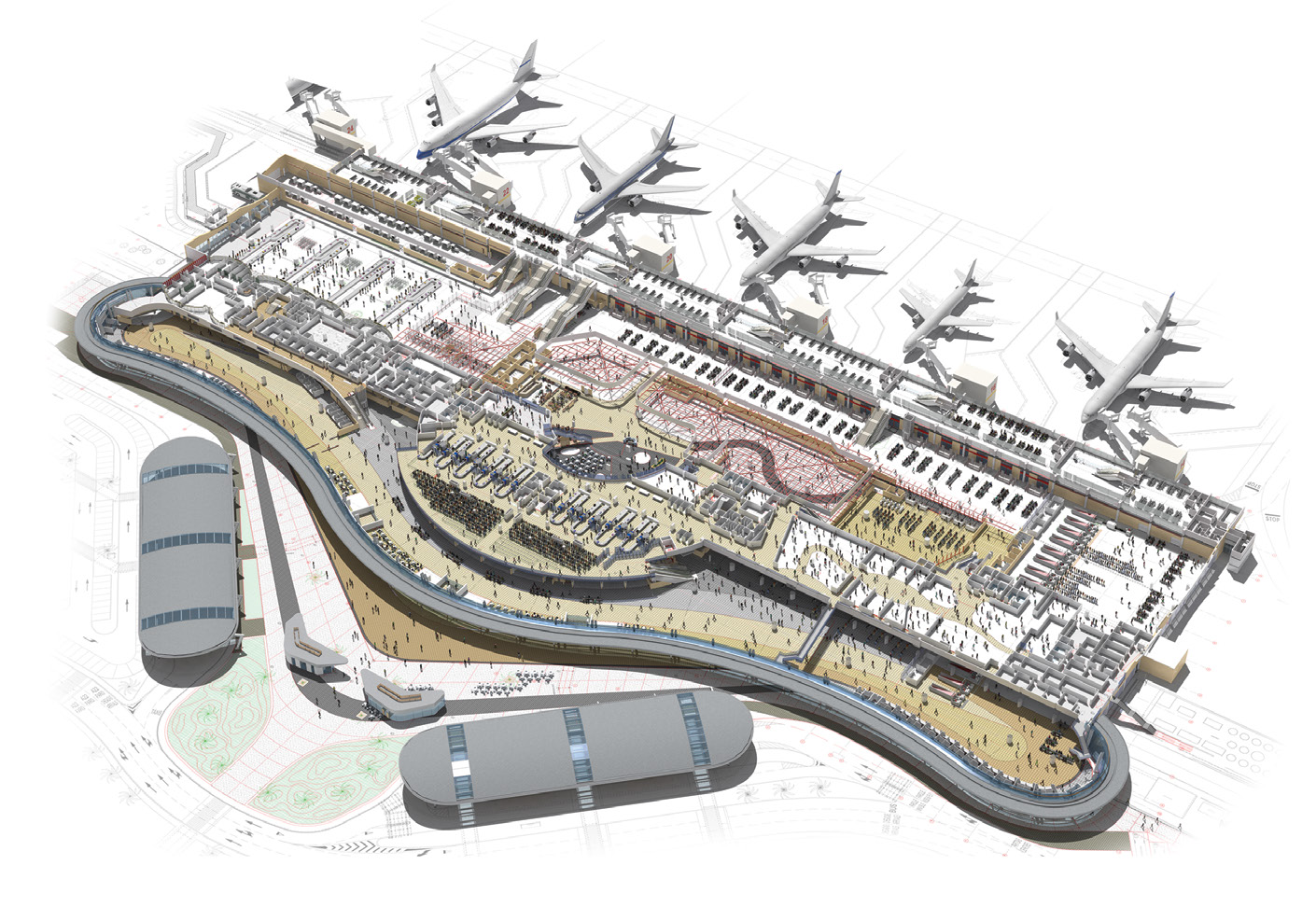 Plano de Desenvolvimento do Aeroporto de Faro 015-017 Plano de Desenvolvimento do Aeroporto de Faro 015-017 Áreas de Ampliação da Aerogare 11.