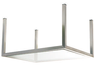 Linha de mesas de centro Palmetal Modelo Q01 Modelo tradicional e elegante com medidas variáveis para adaptar ao seu espaço. Um design que estará sempre na moda.