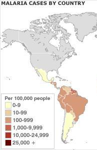 A Situação da Malária nas Américas Dos 35 países e territórios membros