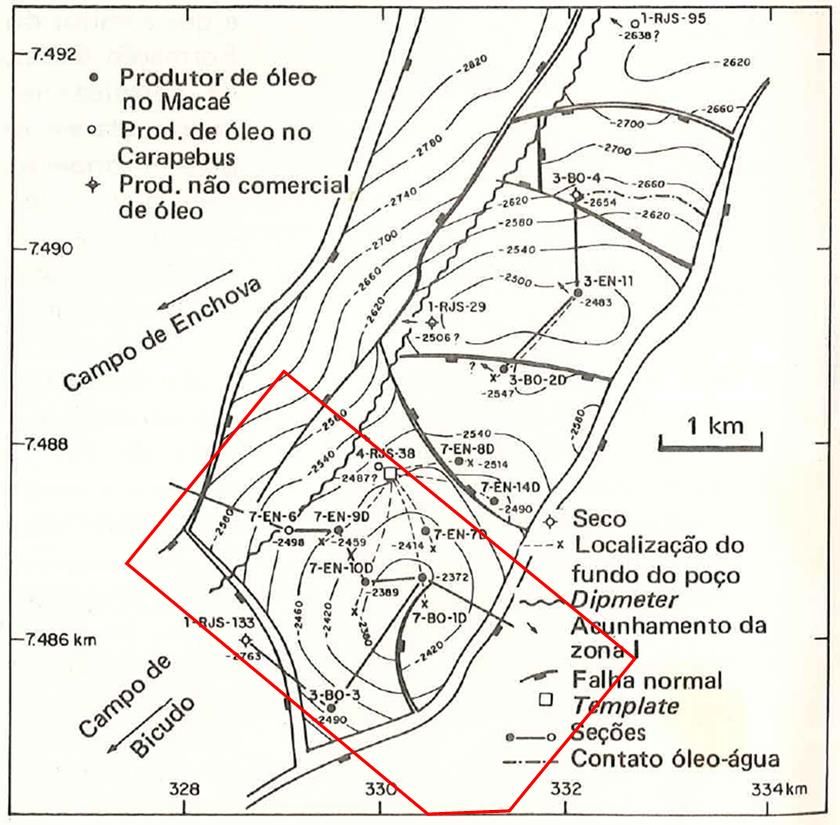 9 Figura 3: Carta estratigráfica do campo de Bonito.