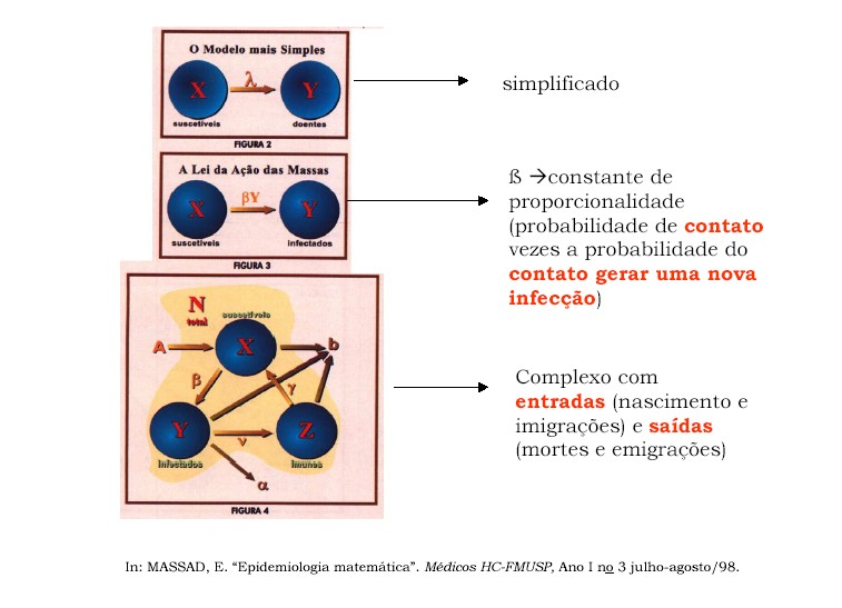Dinâmica de transmissão de doenças infecciosas In: MASSAD, E.