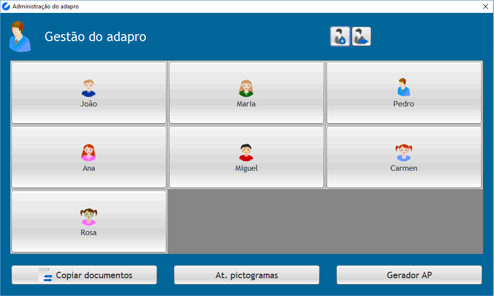 Neste caso abrir-se-á uma caixa de diálogo como a que se mostra a seguir: Imagem 15. Importar um Utilizador. Selecção do ficheiro.