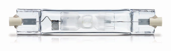 Lâmpadas de descarga de lta Intensidade MHN-TD (Vapor Metálico ompacta) Foto Ilustrativa Descrição São lâmpadas de descarga de alta intensidade com formato tubular de duplo contato (MHN-TD),
