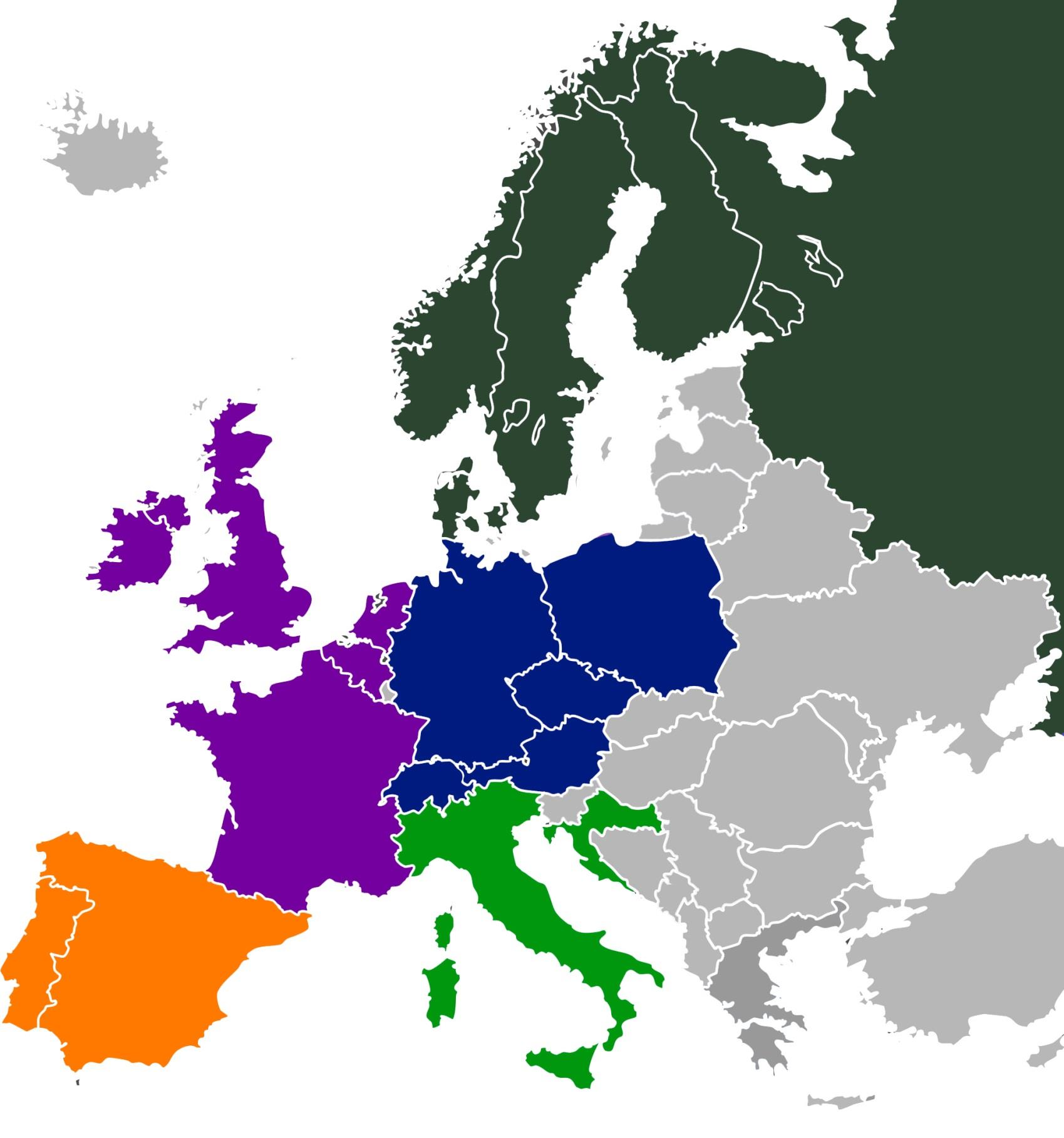 Caderno 2016 Série Conquistas EUROPA LATINA EUROPA OCIDENTAL EUROPA