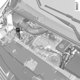 NÍVEIS (3/3)/FILTROS 3 Filtros A substituição dos vários filtros (filtro de ar, filtro de partículas, filtro de gasóleo...) está prevista nas operações de manutenção do seu veículo.