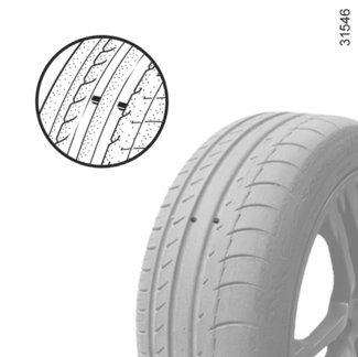 PNEUS (2/3) 1 Segurança pneus - rodas Os pneus, sendo o único meio de ligação entre o veículo e a estrada, devem ser mantidos em bom estado.