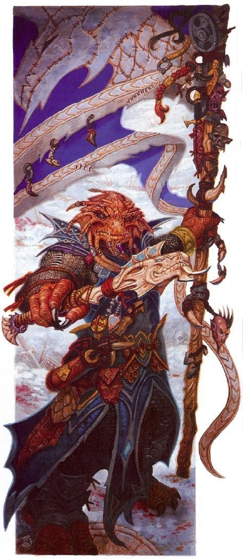 Draconato Eles são os mais poderosos servos dos dragões e filhos de Kallyandranoch.