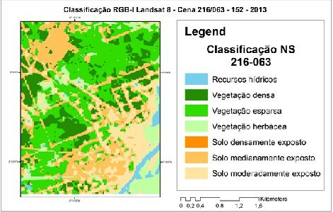 Através do método GeoBia, foi possível fazer uma leitura panorâmica de todo o albedo proveniente da superfície da Bacia Potiguar em uma perspectiva regional na análise as variações através de