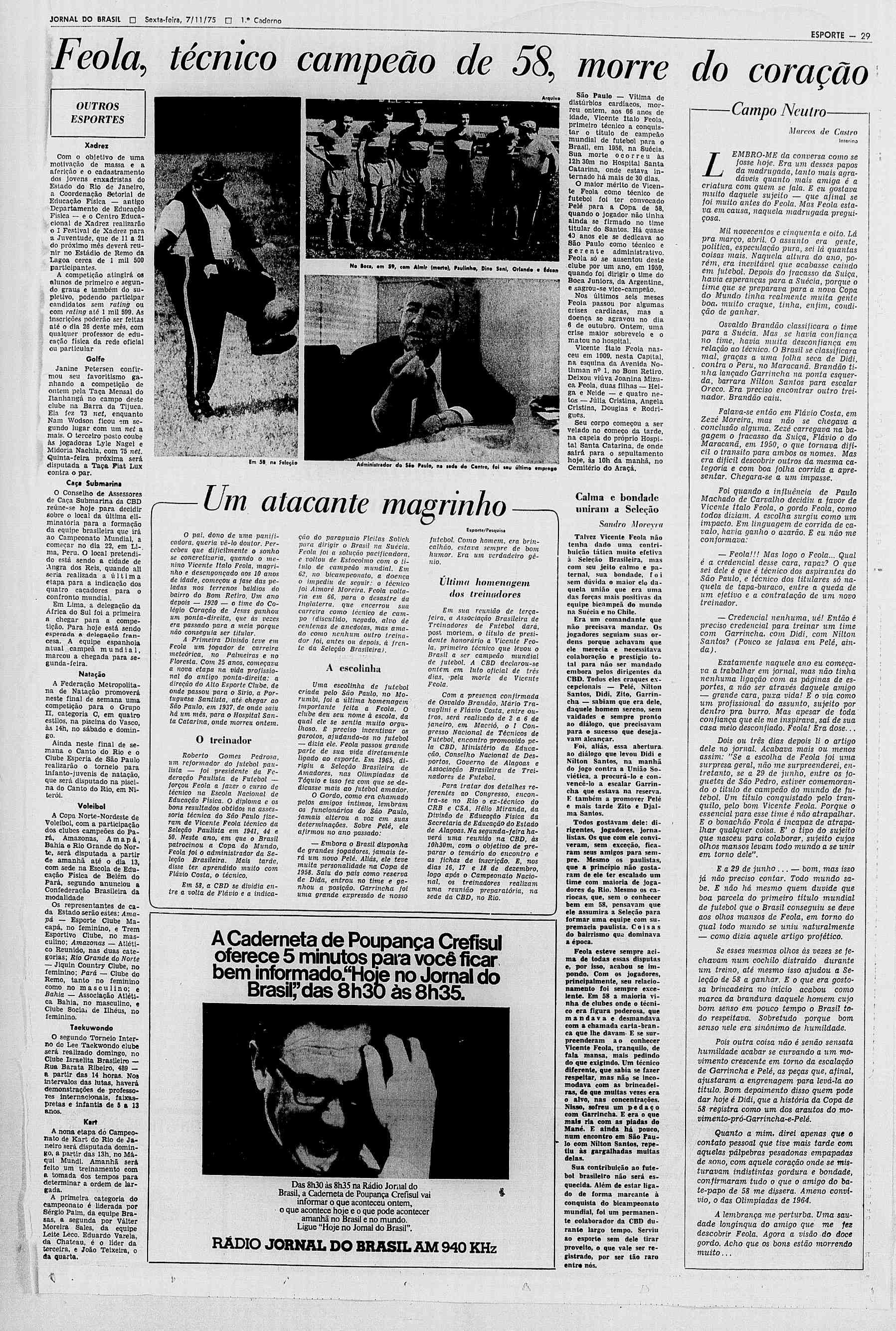 JORNAL DO BRASIL D Sexta-feira, 7/11 /75? 1.