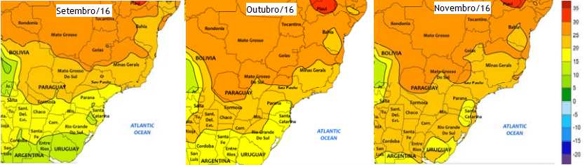 Primavera gelada Um dos fatos mais marcantes do final do ano passado foram as relativamente baixas temperaturas que afetaram os estados do Paraná, e partes do Mato Grosso do Sul e algumas regiões de