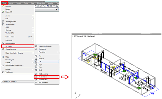 Figura 8 Vista isométrica de edificação Para que a arquitetura possa ser importada em um garanta que haja elementos lançados em apenas du arquivo poderá apresentar incompatibilidade.