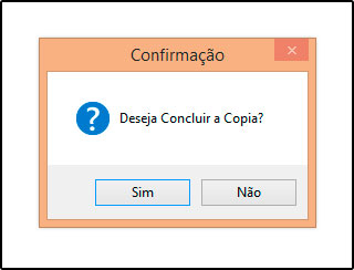 Clique em Sim e o sistema irá redirecionar para a tela de Digitação da NFe, sendo possível a alteração de informações antes de gerar a Nota Fiscal copiada.